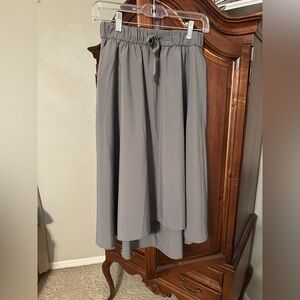 Lululemon khaki pre-post workout cover up; size 4